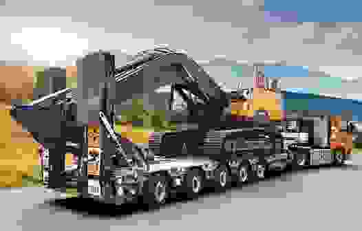 Негабаритная перевозка с учетом высоты в Керчи
